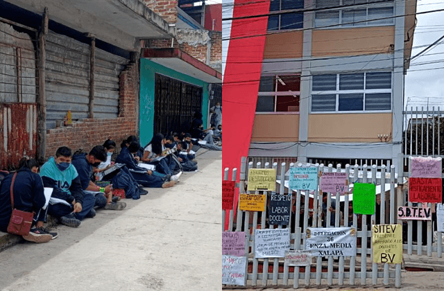 Escuelas de Xalapa tomadas por riesgo en aulas e irregularidades