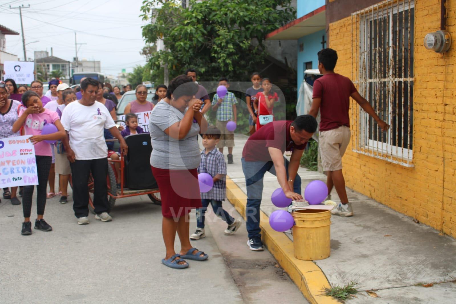 No es un niño, es un asesino: Exigen justicia para Nahomi en Tecolutla
