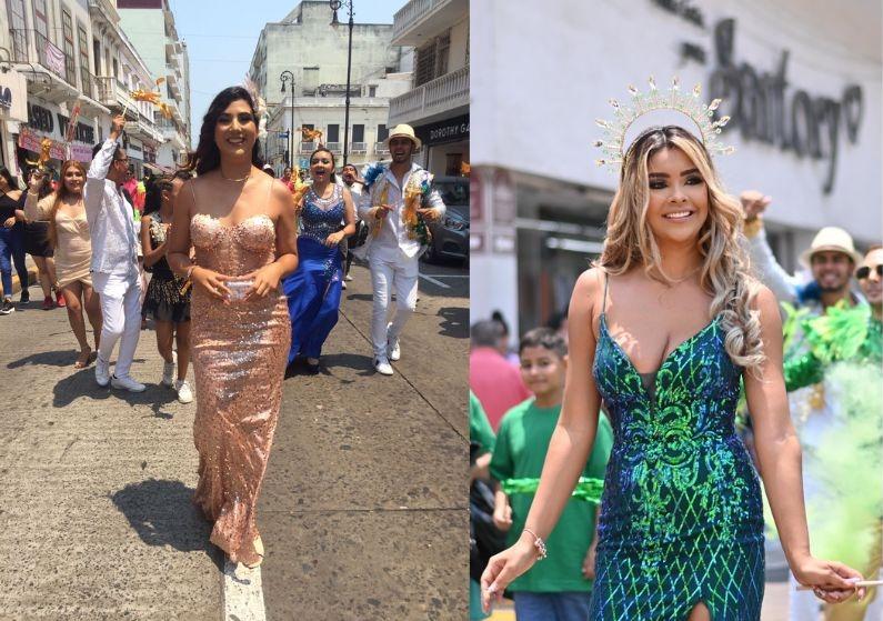 Génesis y Angymorest se inscriben por corona del Carnaval de Veracruz