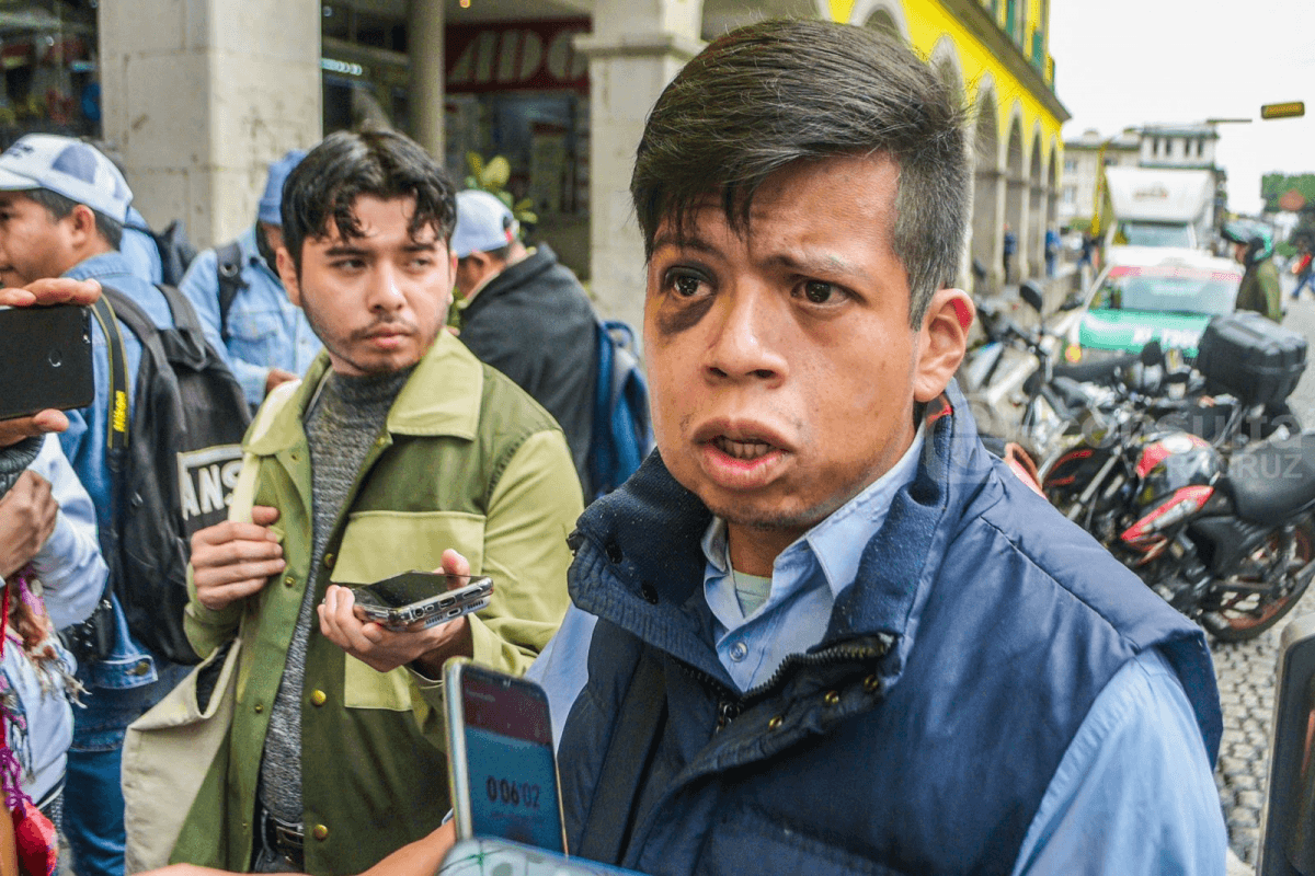 Trabajadores de Limpia acosaron a mi esposa y me golpearon: David
