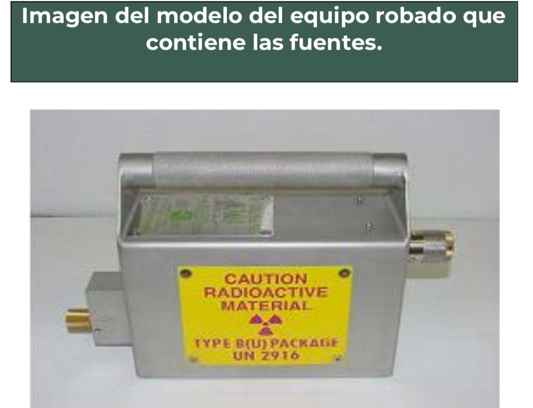 Continúa alerta por robo de fuente radioactiva: Cuitláhuac