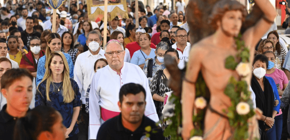 Roban figura de San Sebastián, patrono de los pescadores de Veracruz