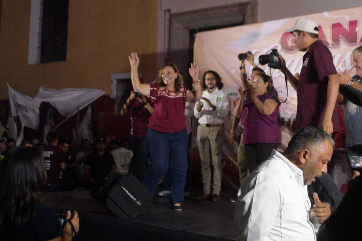 Conteo rápido del OPLE da como ganadora Rocío Nahle en Veracruz
