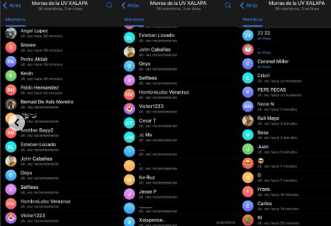 Exponen grupo de Telegram para compartir packs de estudiantes de UV