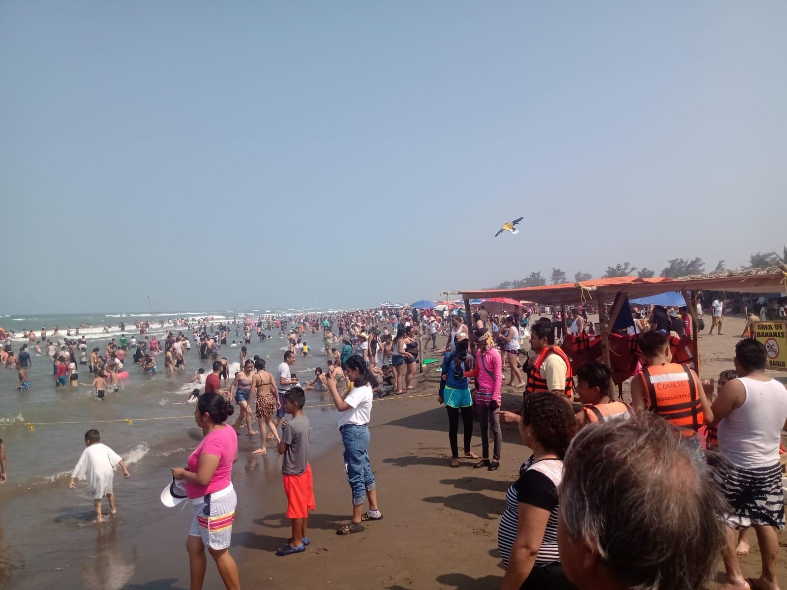Sábado caluroso en Veracruz antes de otro frente frío