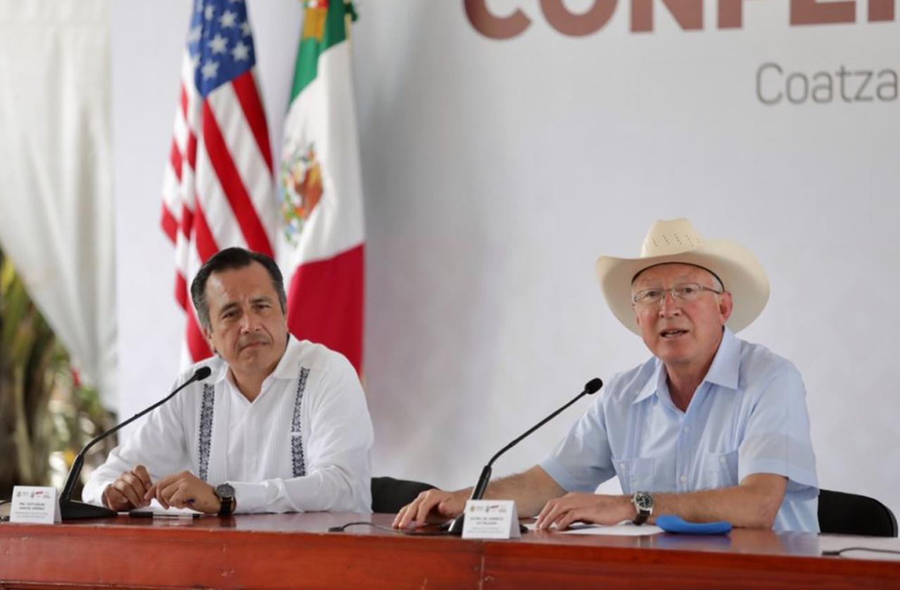 Admite embajador de EU desconocer proyecto del Corredor Interoceánico