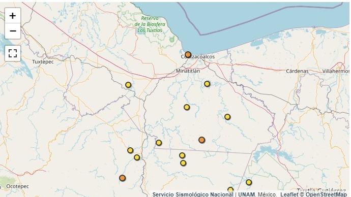 ¡Tembló en Veracruz! En lo que va del año se han registrado 6 sismos en la entidad