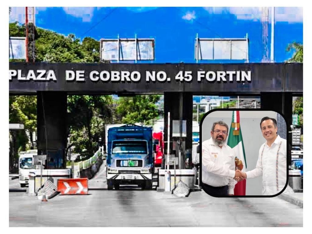 Eliminarán caseta de Fortín, en Veracruz, anuncia Cuitláhuac