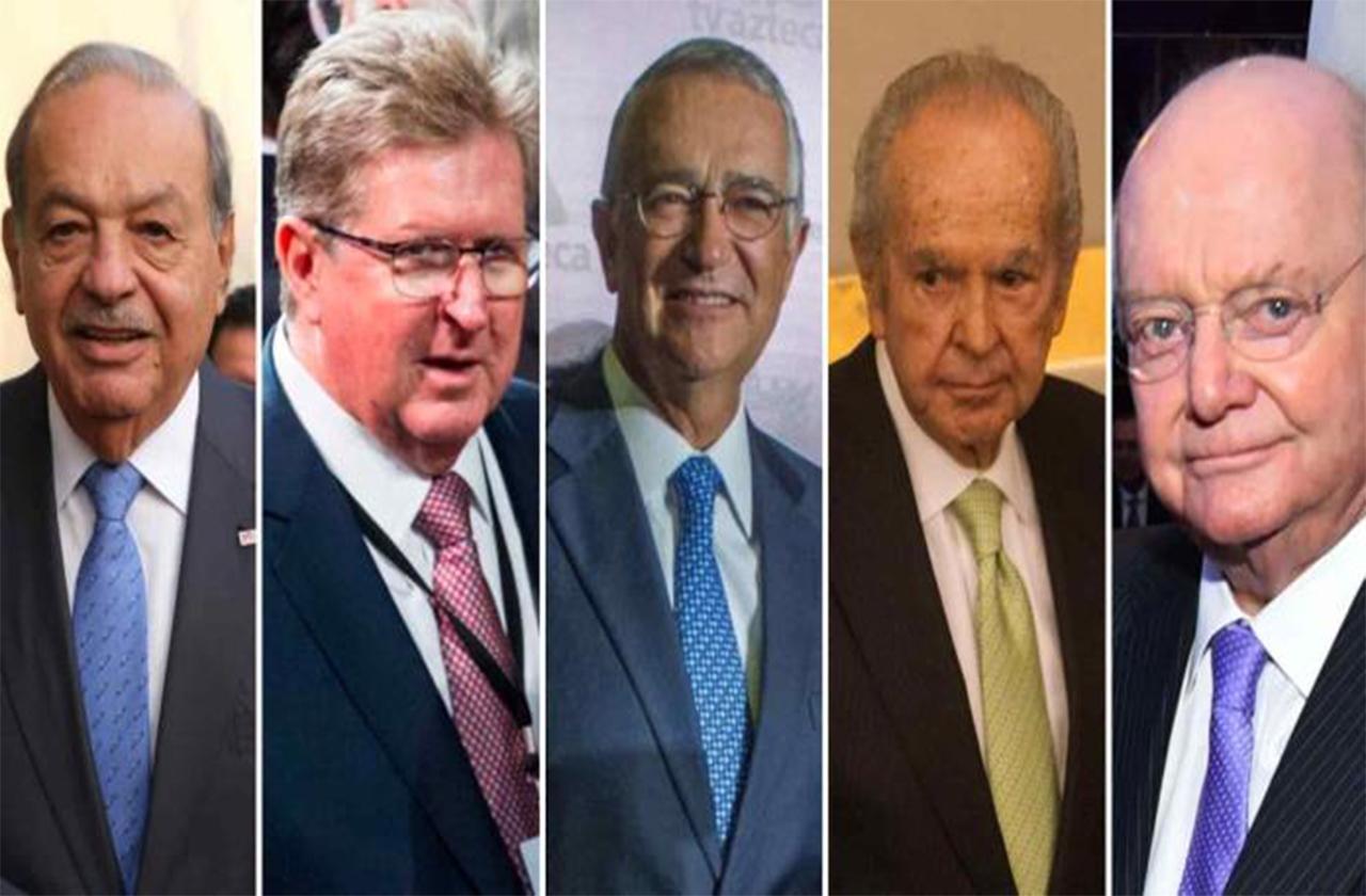 Estas son las cinco familias más ricas de México