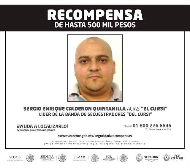 500 mil por información de “El Cursi”, secuestrador líder en Coatza