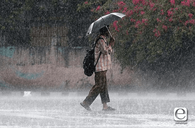 ¡Aguas! Vienen lluvias tras lluvias para los próximos días en Veracruz