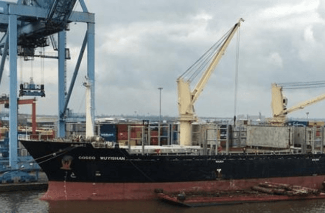 Muere marino asiático en buque anclado en Veracruz