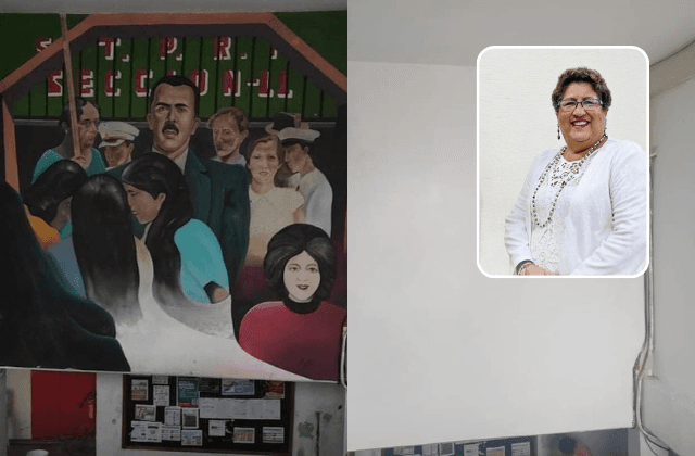 Molestia en Nanchital: alcaldesa borra mural histórico por remodelación