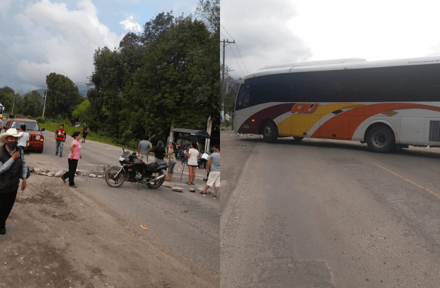 VIDEO| Realizan operativo y bloquean carretera por balacera en Acultzingo