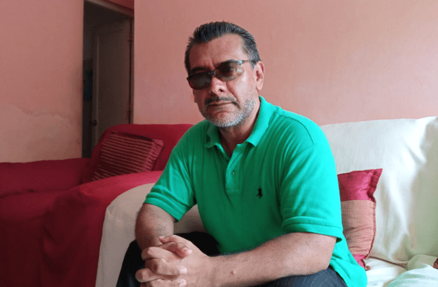 Pese a discapacidad, Héctor no recibe pensión del Bienestar en Veracruz