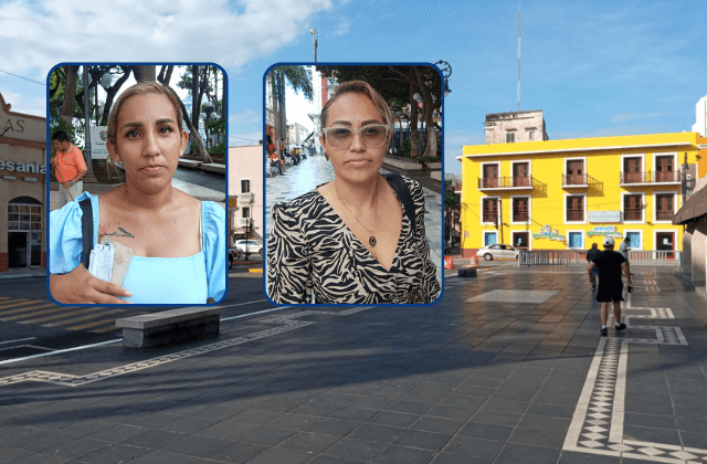 No hay para comer: Ana Laura, comerciante desalojada del malecón de Veracruz