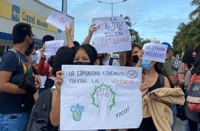 "No nos sentimos seguros de denunciar acoso": Estudiantes UV Veracruz