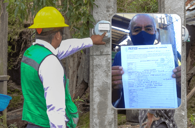En Veracruz, Juan paga multa a CFE por "diablitos" que él no puso