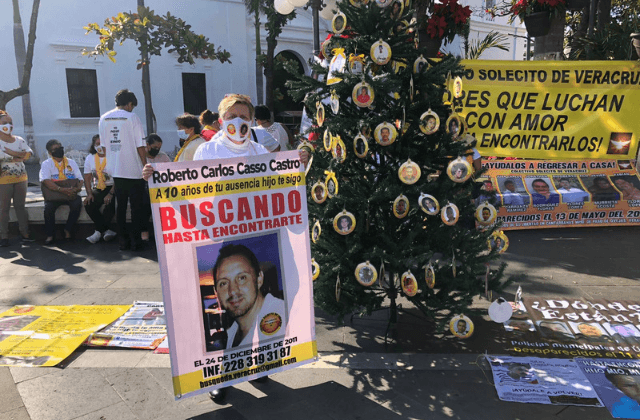 Desde hace 10 años no hay navidades: madre de desaparecido en Veracruz