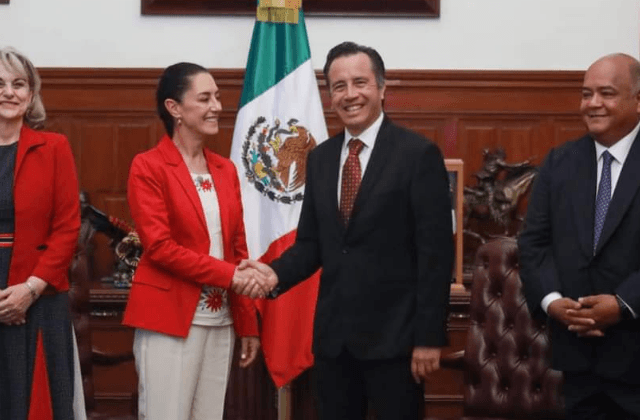 Se reúne Claudia Sheinbaum con Cuitláhuac en Xalapa ¿De qué se trató?