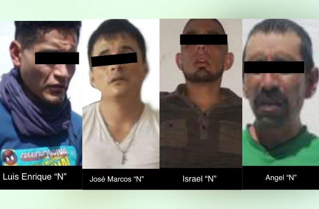 Detienen a 4 presuntos narcomenudistas en Xalapa