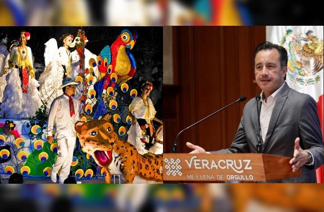 Gobierno apoyará el carnaval de Veracruz, pero sin dinero en efectivo