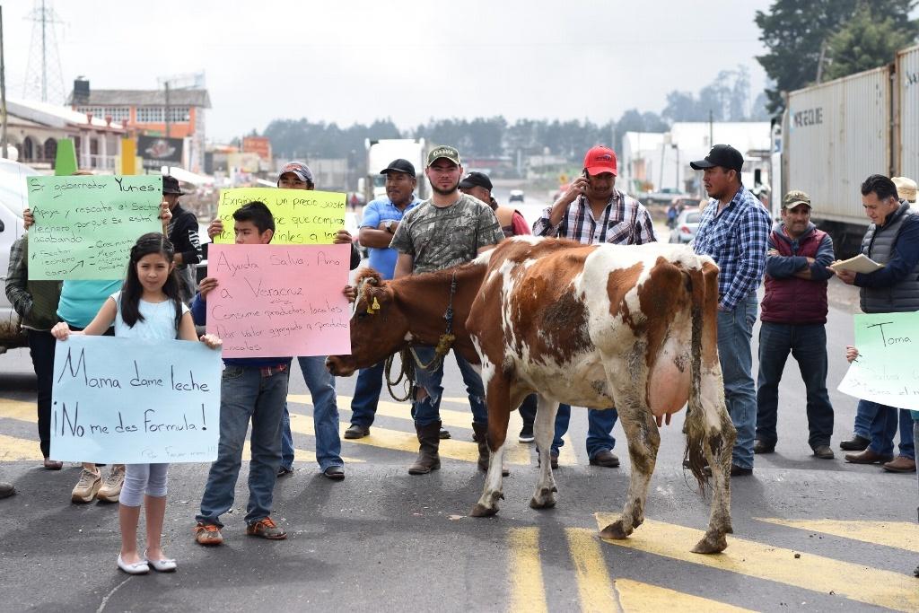 Nueva protesta de productores de leche el próximo viernes