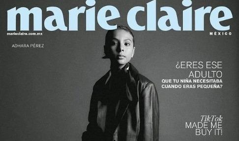 Adhara, niña genio de Boca del Río: rostro de la portada de Marie Claire