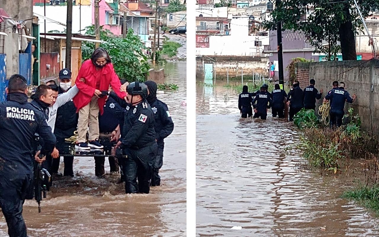 Tormenta deja 70 colonias inundadas en 7 municipios de Veracruz 