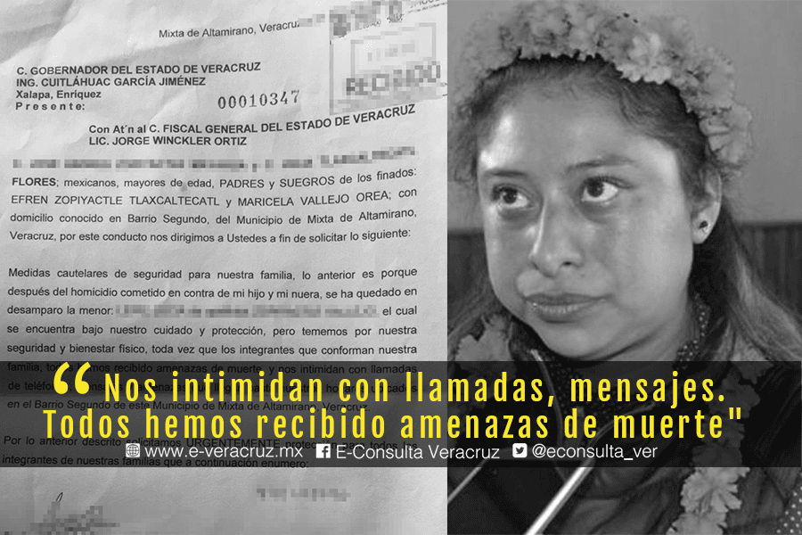 Amenazan de muerte a familia de exalcaldesa de Mixtla de Altamirano