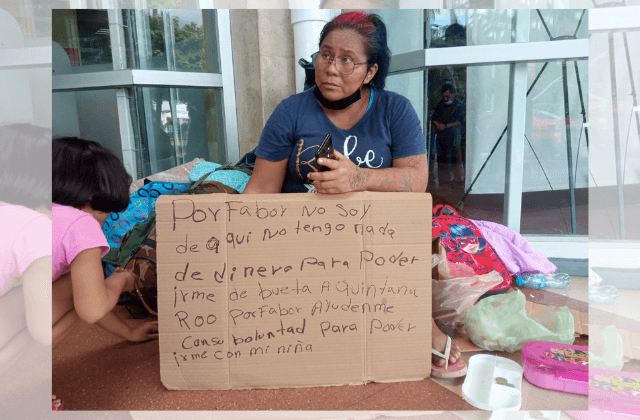 Ana pide apoyo en ADO de Veracruz; pareja habría intentado ahorcarla