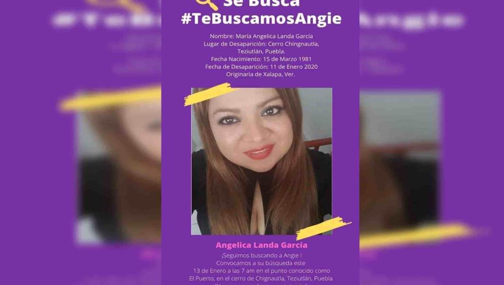 Exigen reaparición con vida de Angie, xalapeña desaparecida en Puebla