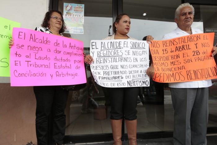 Toman Ayuntamiento de La Antigua por atraso en pagos de laudos