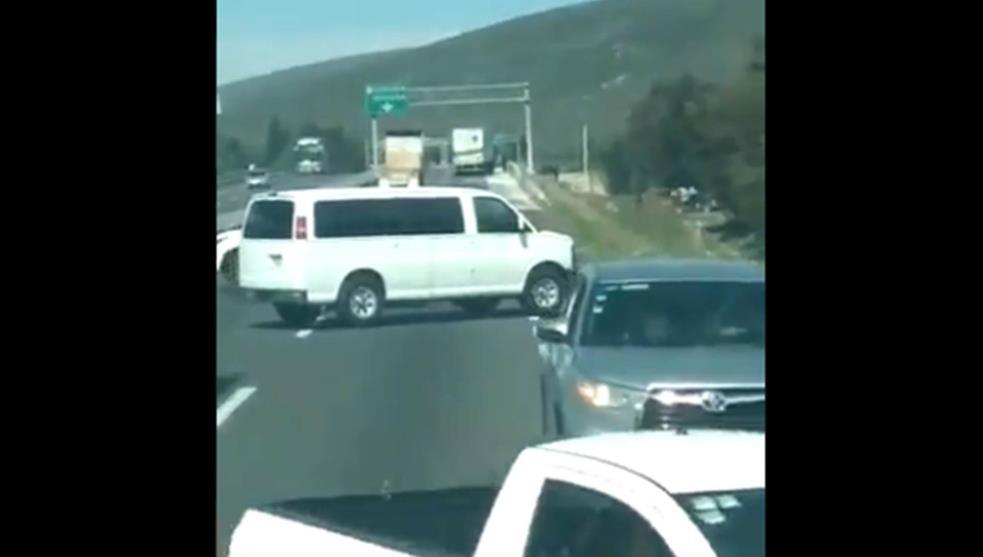 VIDEO: ¡Precaución!, así roban en la autopista Puebla-Orizaba