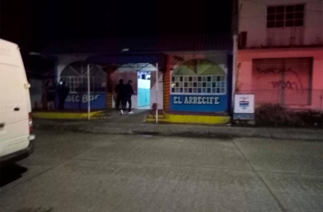 Asesinan a joven en bar de Coatza; suman 4  homicidios en este lugar