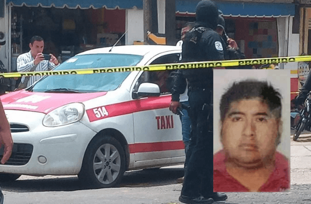 A balazos, asesinan a Daniel dentro de su taxi en Cosoleacaque