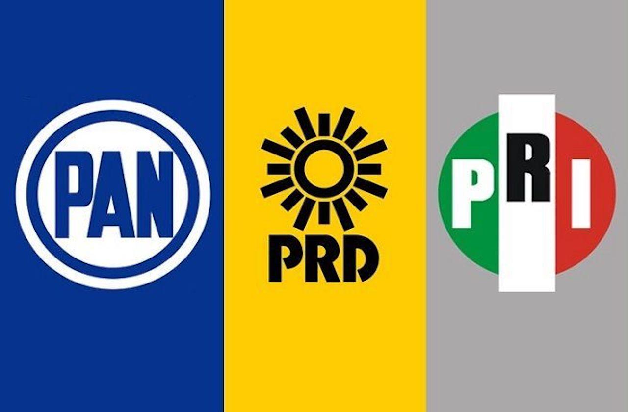 Así se repartirán distritos federales la alianza PAN-PRI-PRD