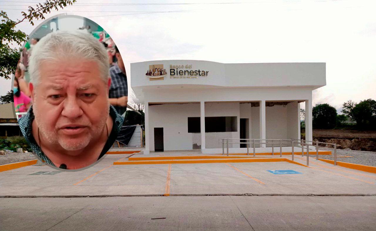 Banco del Bienestar que rechazó JM10, casi por terminarse en Ixtac: Huerta