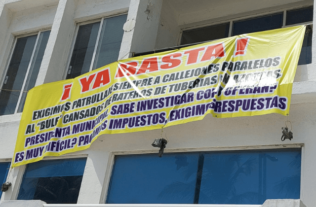 “Cansados de rateros”: vecinos del bulevar de Veracruz exigen seguridad