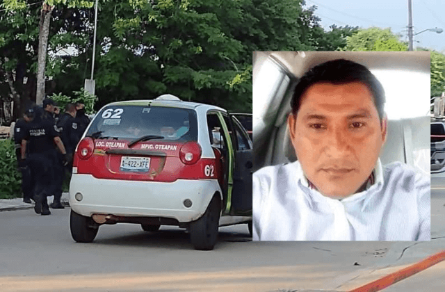 Carlos, taxista de Oteapan, fue asesinado a balazos