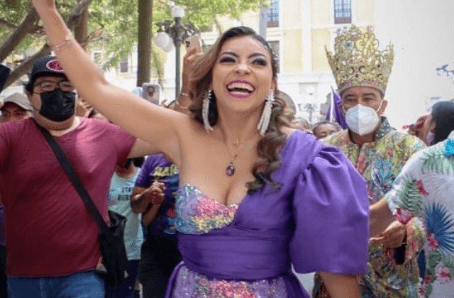 Chikibaby: locutora en busca de la corona del Carnaval de Veracruz