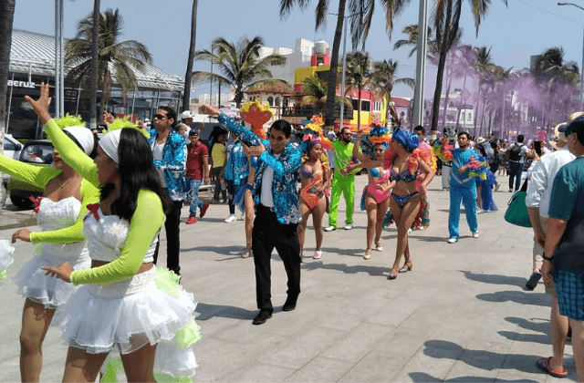 Con 'rumbata', así promocionan el Carnaval de Veracruz 2022