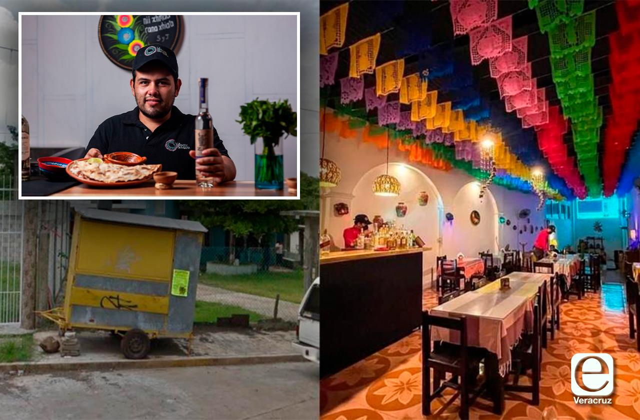 Con su restaurante, ‘Chava’ creó una estación oaxaqueña en Veracruz