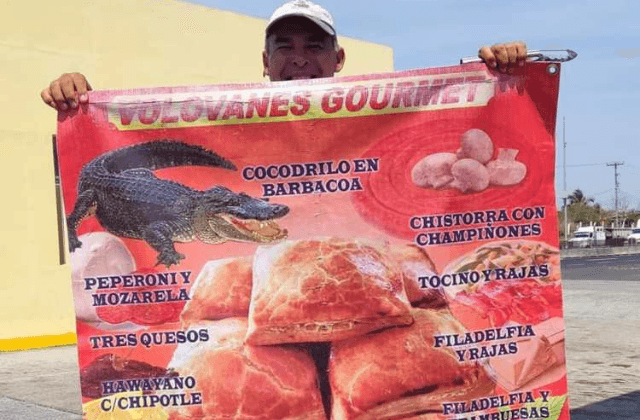 ¿Volovanes de cocodrilo? Mira dónde encontrarlos en Veracruz