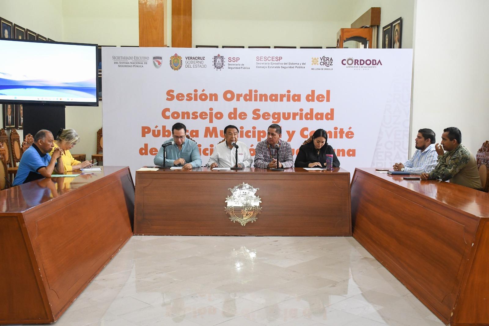 Autoridades de Córdoba reconocen estrategias de Policía Municipal