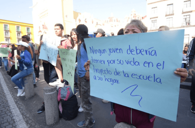 Crimen de Joel: en Xalapa se manifiestan por estudiante asesinado
