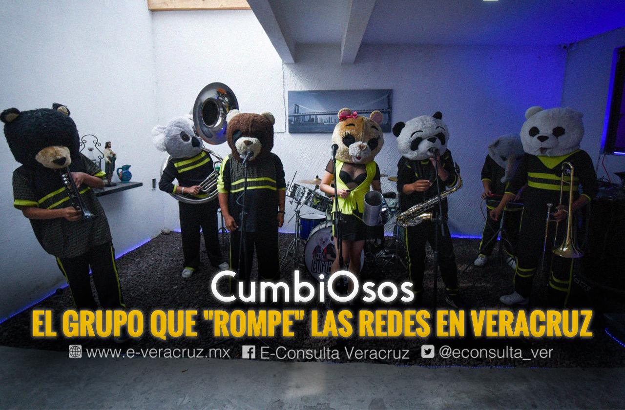 Los CumbiOsos, la buena vibra musical que enamora a Xalapa
