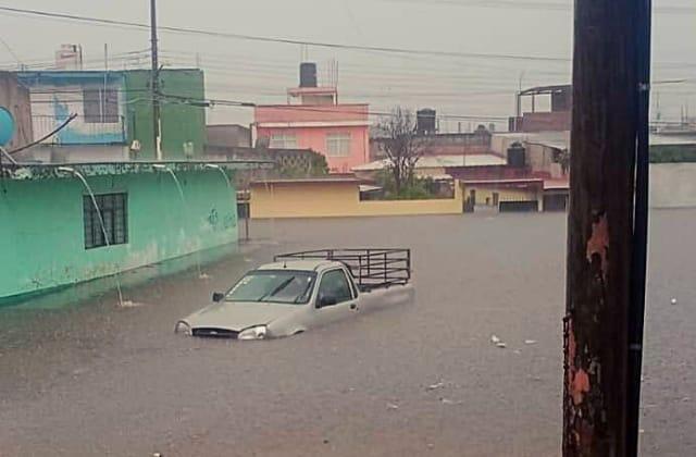 Casas y autos bajo el agua: Xalapa la más afectada por lluvias