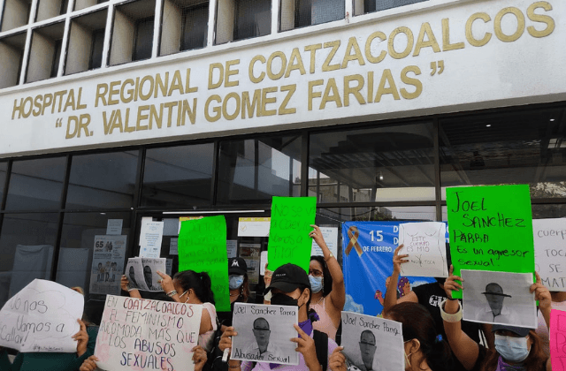 Denuncian a médico de hospital de Coatza por presunto abuso sexual