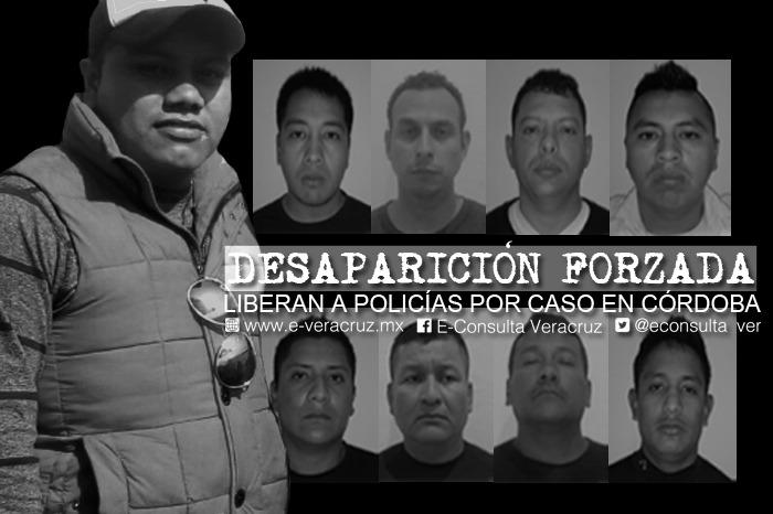 Con fianza de 15 mil pesos, juez libera a 8 expolicías presos por desaparición 